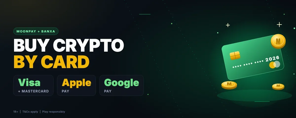Buy crypto at Minebit with Visa, Mastercard, Apple Pay or Google Pay